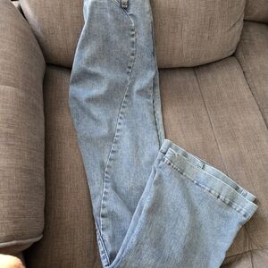 REVICE Light Blue Wide Leg Jeans